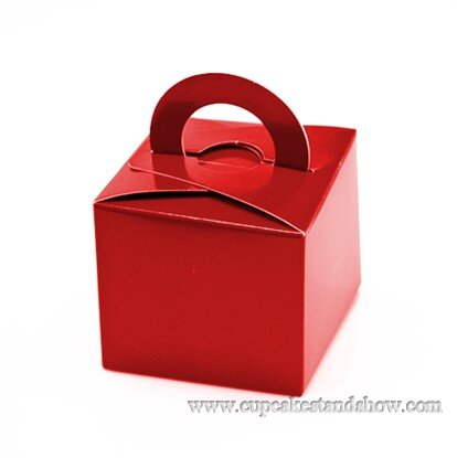 Red Glossy Party Gift Box