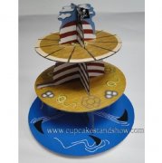 ＂Green＂ Cardboard Cupcake Stand