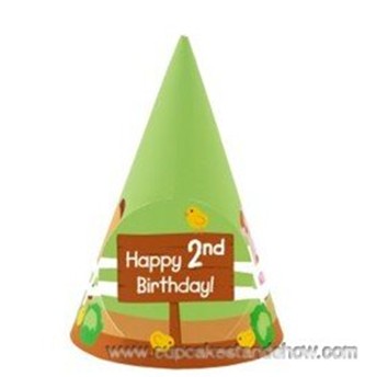 Barnyard 2nd Birthday Cone