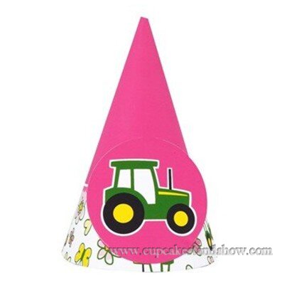 Pink Car Cone Hats
