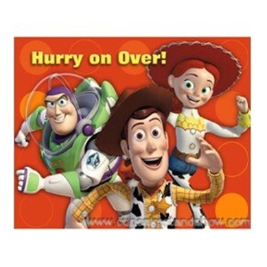 Toy Story 3 Invitation Cards