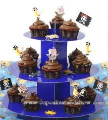Fantasy Corrugated Cupcake Stand For Boys