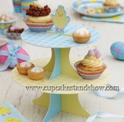 Easter Chick Cupcake Stand
