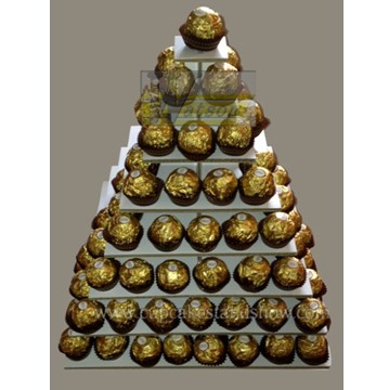 Cardboard Display Stand for Ferrero Rocher Chocolate 
