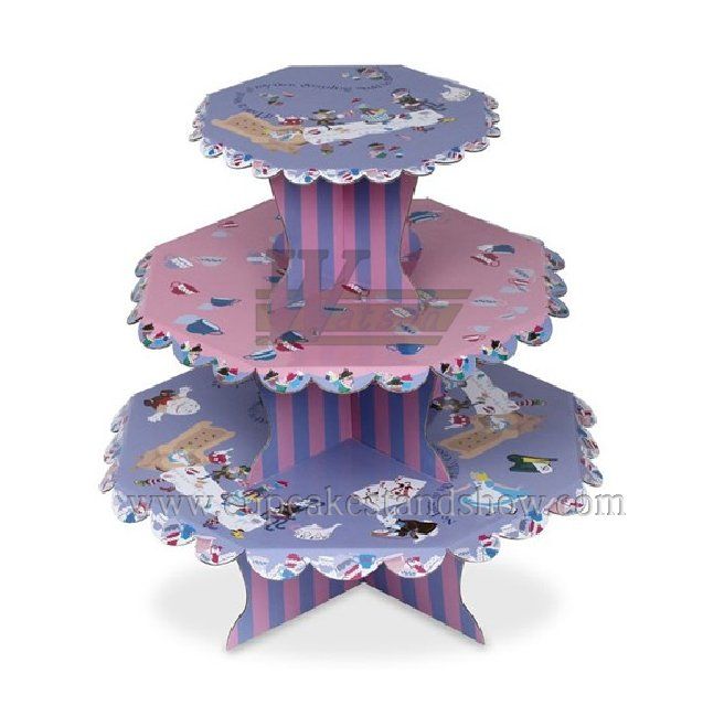 Fairy Design Cardboard Cupcake Tower