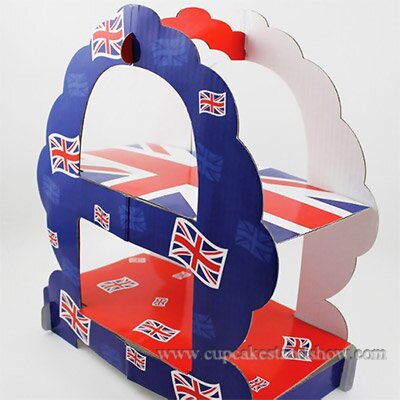 Great Britain 2 Tier Sandwich Stand