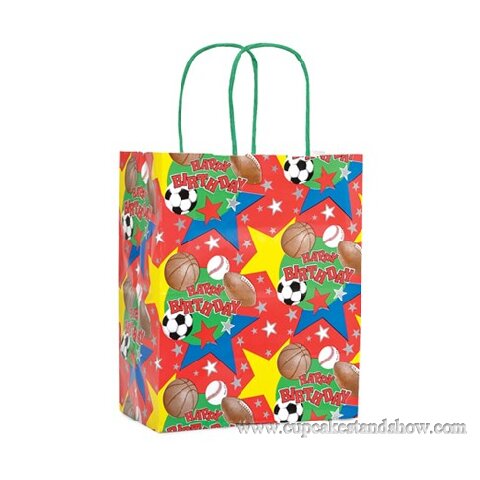 Sport Birthday Gift Bag