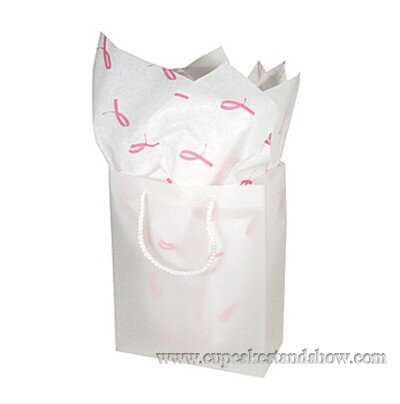 Pink Ribbon Gift Bag