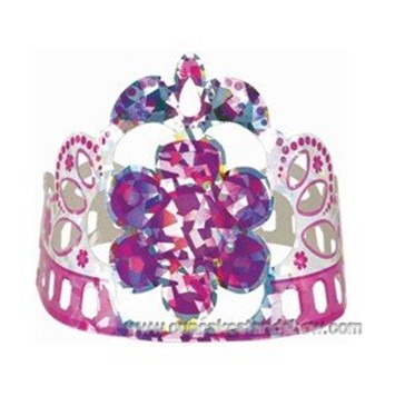 Glitzy Girl Paper Party Crown