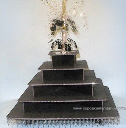 Glitzy 5 Tiers Cupcake Stand