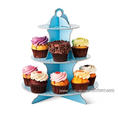 Polka Dot Cupcake Stand