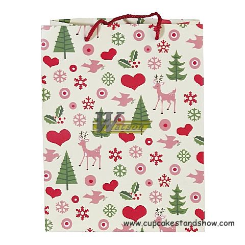 Christmas paper gift bags